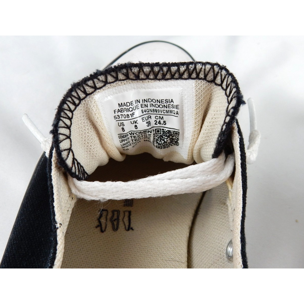 Converse Chuck Taylor All Star Shoreline Slip On Sneakers Black Womens - Picture 7 of 9